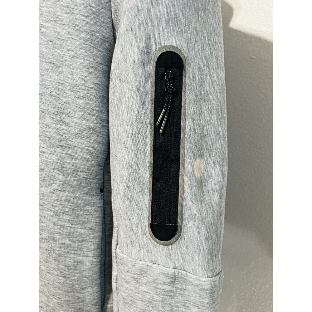 Nike Sportswear Tech Fleece Hoodie Mens Large Gray Full Zip Jacket CU4490-063 - Picture 6 of 9